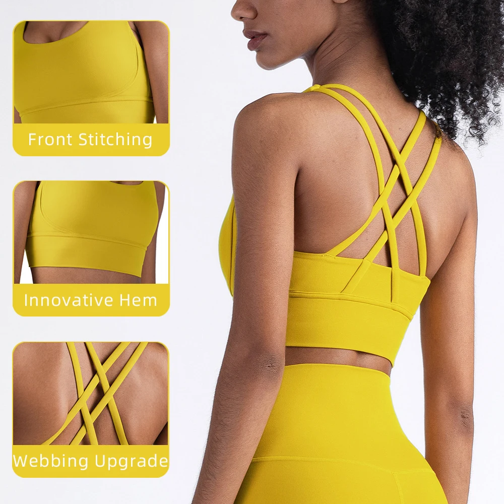 Summer Fashion Cross Back Wome – Sports Bra Racerback recenzja i cena