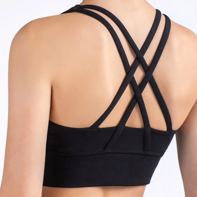 Summer Fashion Cross Back Wome – Sports Bra Racerback recenzja i cena