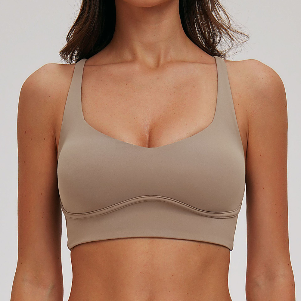 Sexy V-neck Sports Bra Yoga Un – Sports Bra Racerback recenzja i cena