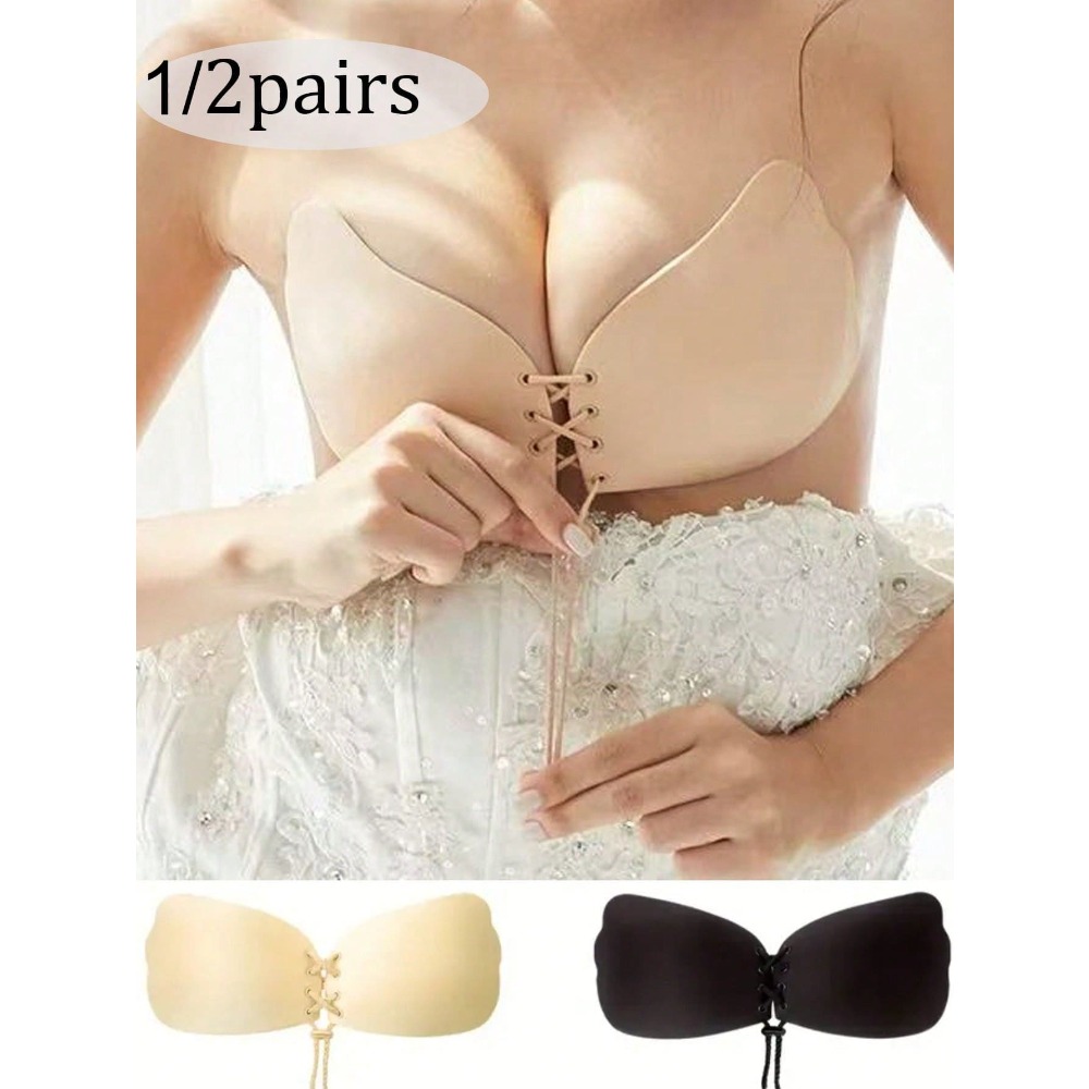 1/2pcs Wing-Shaped Adhesive Br – Strapless Bra Adhesive recenzja i cena