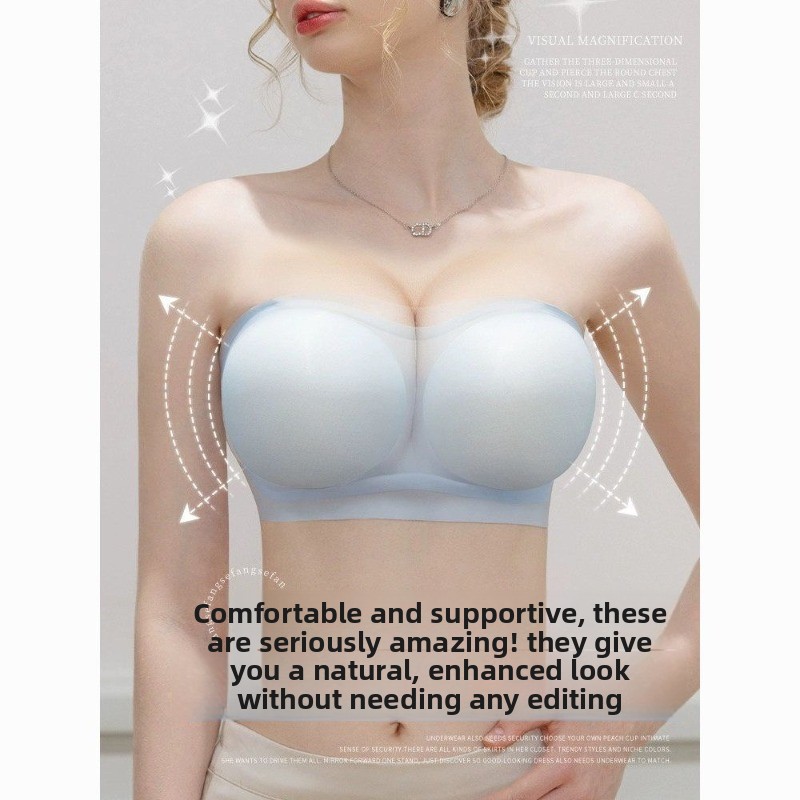 8CM Push Up Strapless Bra - Ic – Convertible Bra Multiway recenzja i cena