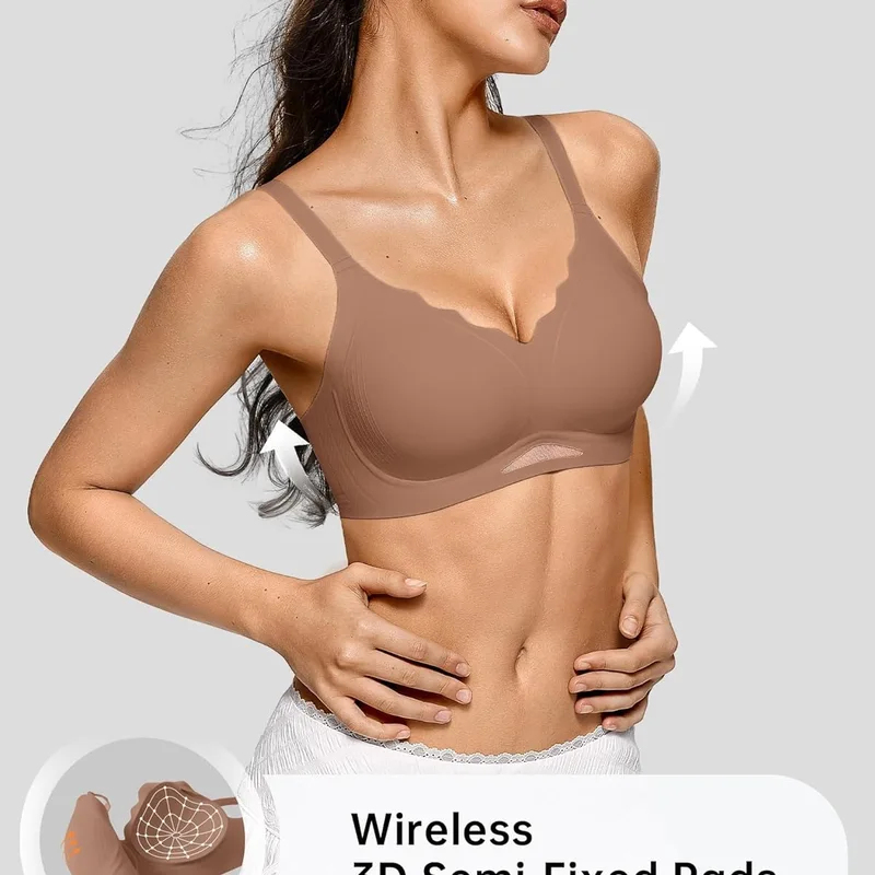 Women’s Wireless Bras Scallope – Wirefree Bra Comfort recenzja i cena