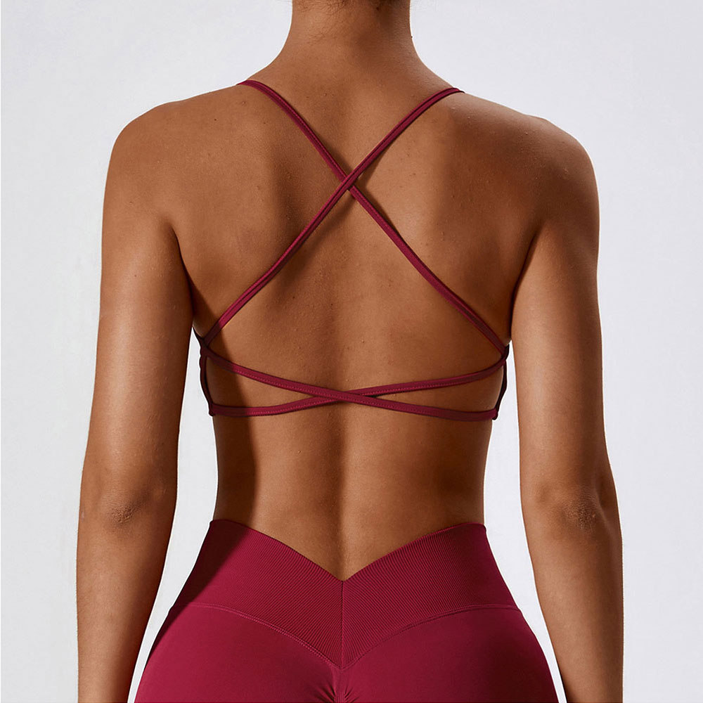 Women Cross Strap Sports Bra W – Sports Bra Racerback recenzja i cena