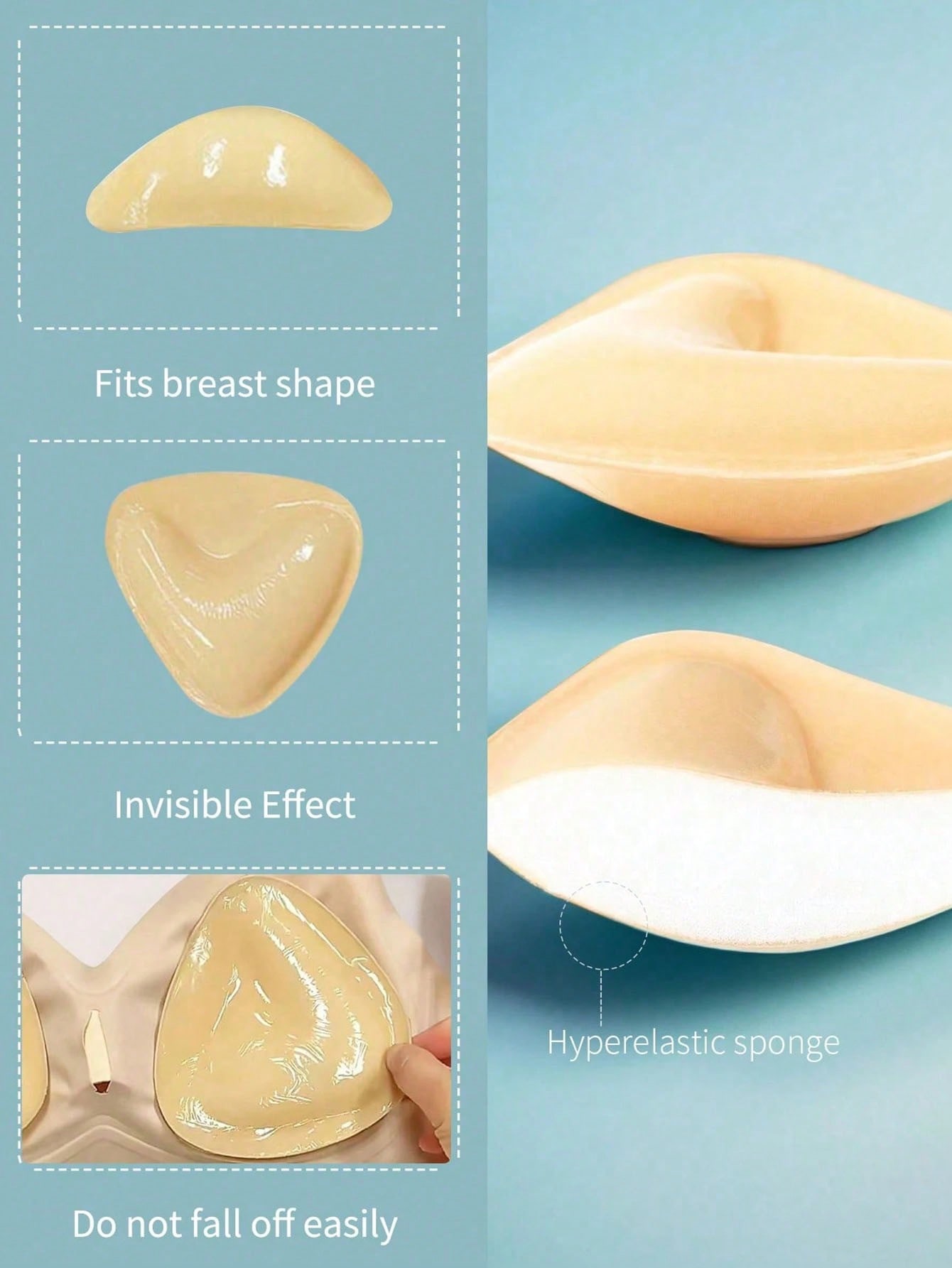 2pcs Reusable Double-Sided Adh – Strapless Bra Adhesive recenzja i cena