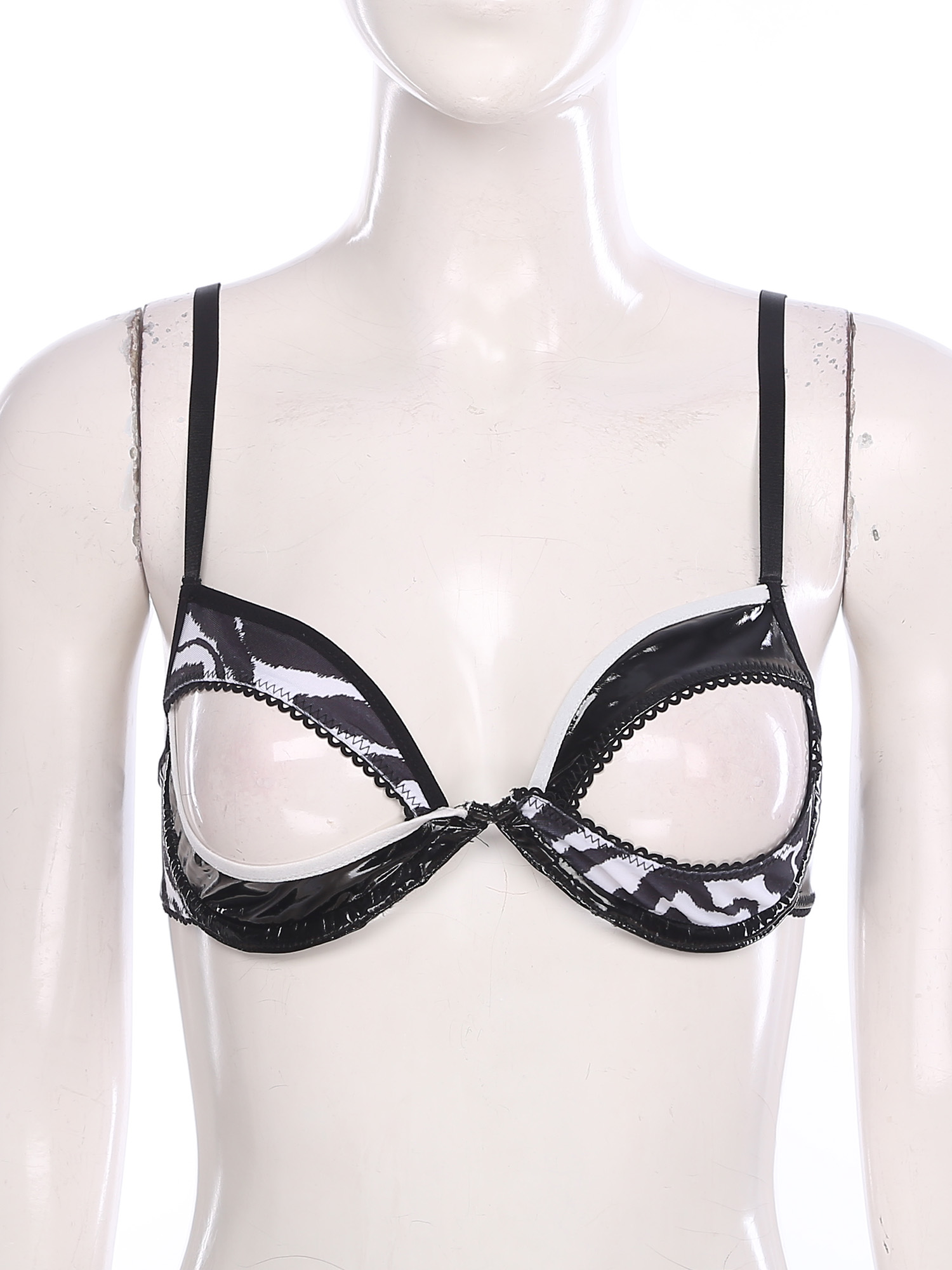 Womens Hollow Out Cup Bra Bral – Demi Bra Balconette recenzja i cena