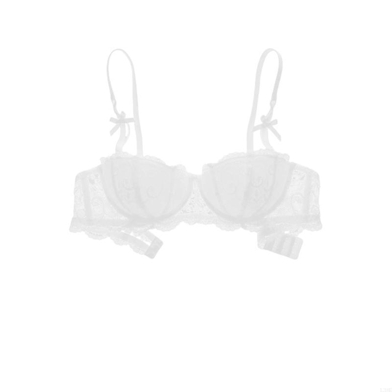 L38E Women's Lace Shelf Bra wi – Underwire Bra Padded recenzja i cena
