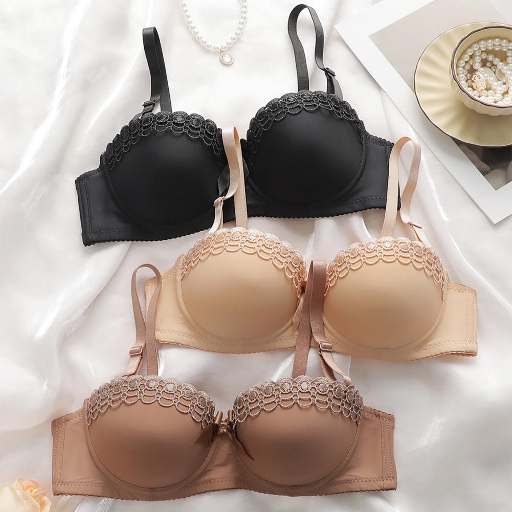 Thin Mold Cup Bra Lace Bralett – Demi Bra Balconette recenzja i cena