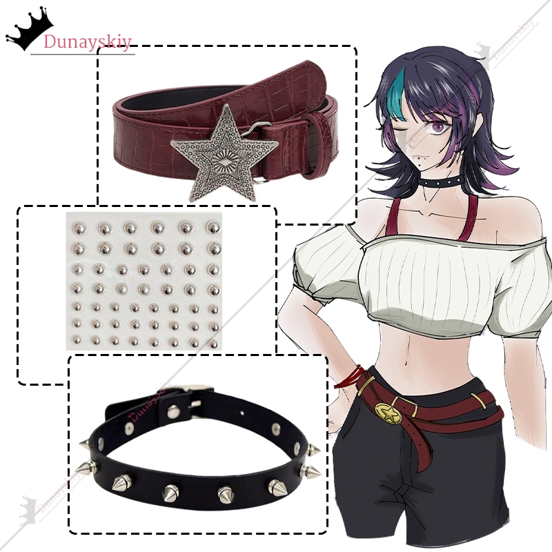 Cosplay Hoshi Kirara Roro JJK  – Lace Bralette Set recenzja i cena