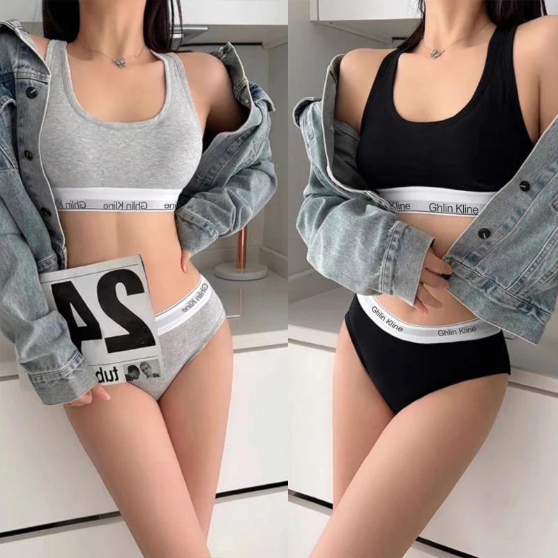 2PCS Ghlin Kline Women's Under – Cotton Bra Everyday recenzja i cena
