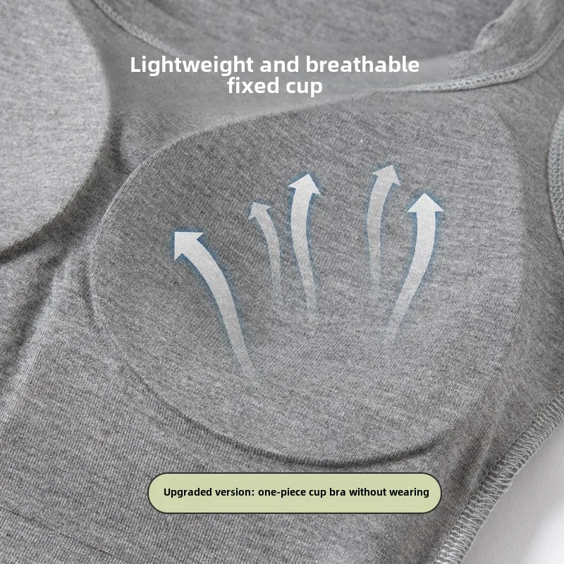 Women's Breathable Workout Ves – T Shirt Bra Seamless recenzja i cena