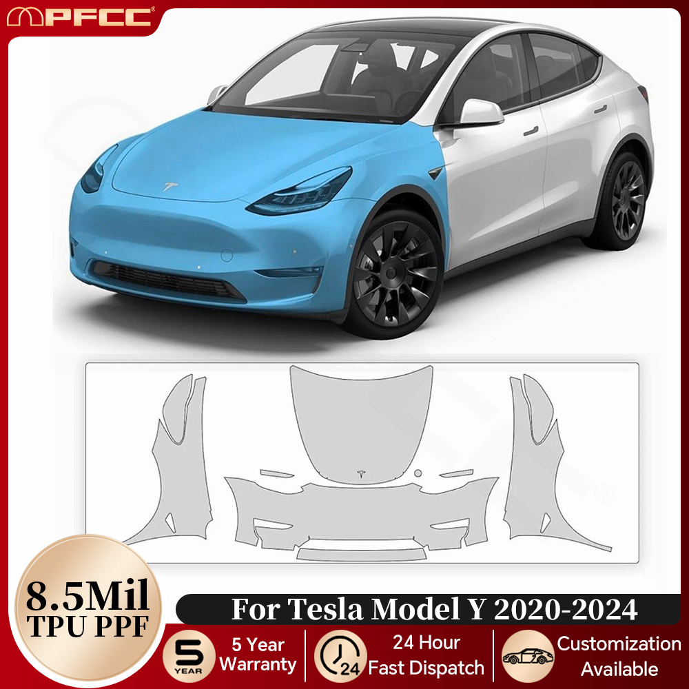 Pre-cut PPF For Tesla Model Y  – Full Coverage Bra recenzja i cena
