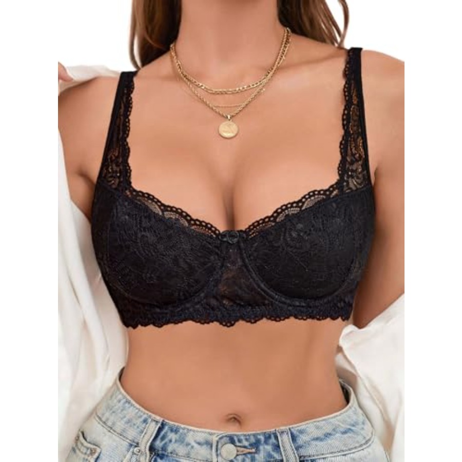 Avidlove Lace Bralettes for Wo – Demi Bra Balconette recenzja i cena
