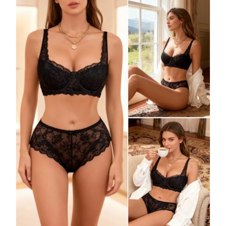 Avidlove Lace Bralettes for Wo – Demi Bra Balconette recenzja i cena