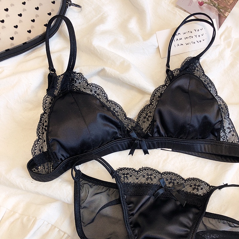 French Sexy Lace Triangle Cup  – Cotton Bra Everyday recenzja i cena